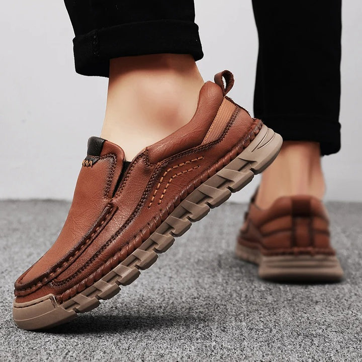 Nelso Leather Slip-on