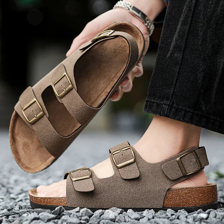 Lowell Cork Sandals